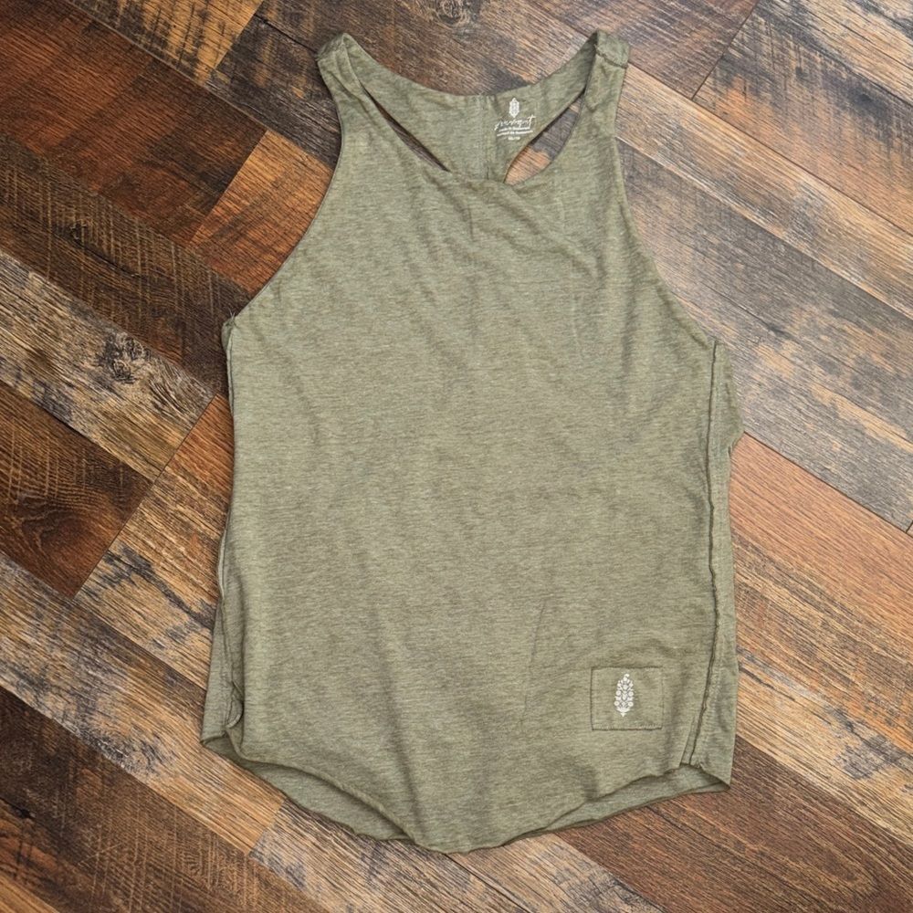 Free-people Women's Green Vest
